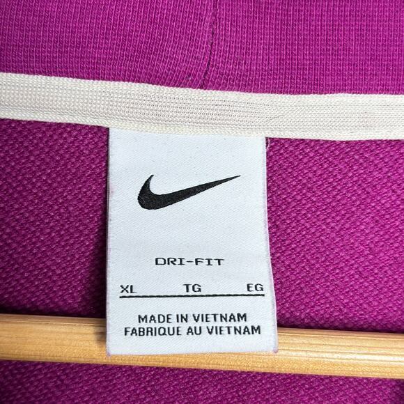 NIKE Dri-FIT Standard Issue Basketball Pullover Hoodie Cactus Flower Purple {72} - Picture 7 of 9